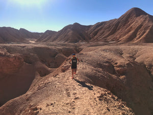 KapiK1 Expedition Co | While on expedition, KapiK1 Co-Founder Ray Zahab enjoys a run under the Atacama sun.